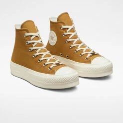 Converse Chuck Taylor All Star Lift Platform Tonal Gold -France Chaussure Soldes 2024 chuck taylor all star lift platform tonal gold 1