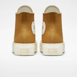 Converse Chuck Taylor All Star Lift Platform Tonal Gold -France Chaussure Soldes 2024 chuck taylor all star lift platform tonal gold 3