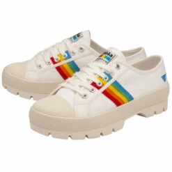 Devant -France Chaussure Soldes 2024 gola coaster peak rainbow 1