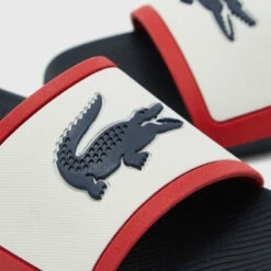 Lacoste Croco Slide -France Chaussure Soldes 2024 lacoste croco slide 3